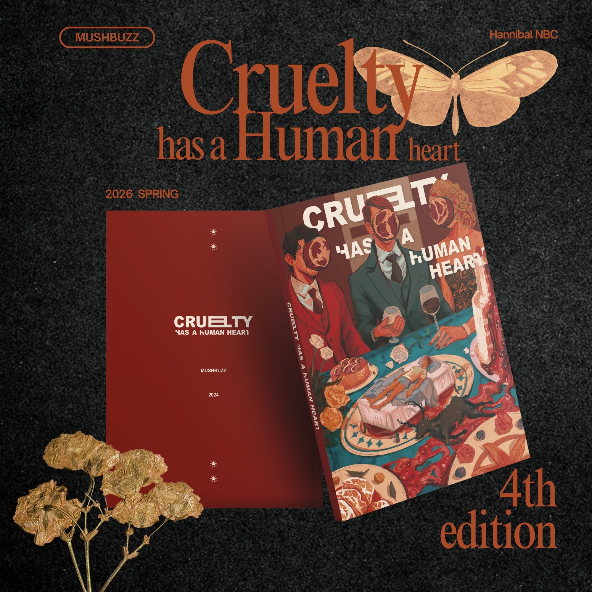 Cruelty Has A Human Heart | Hannibal Fan Artbook by Mushbuzz – 2AM