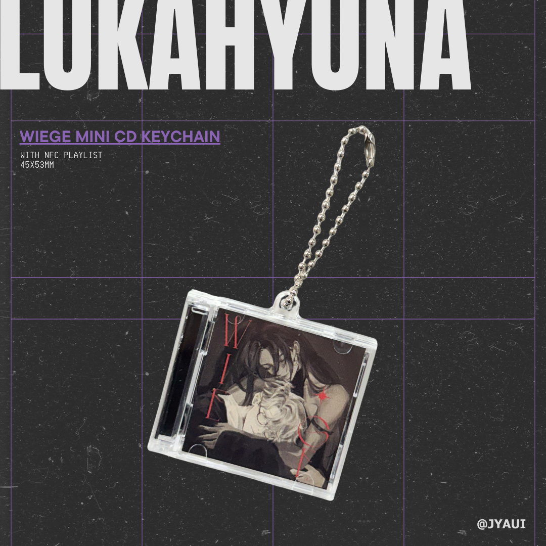 ALNST- Wiege Mini CD Keychain