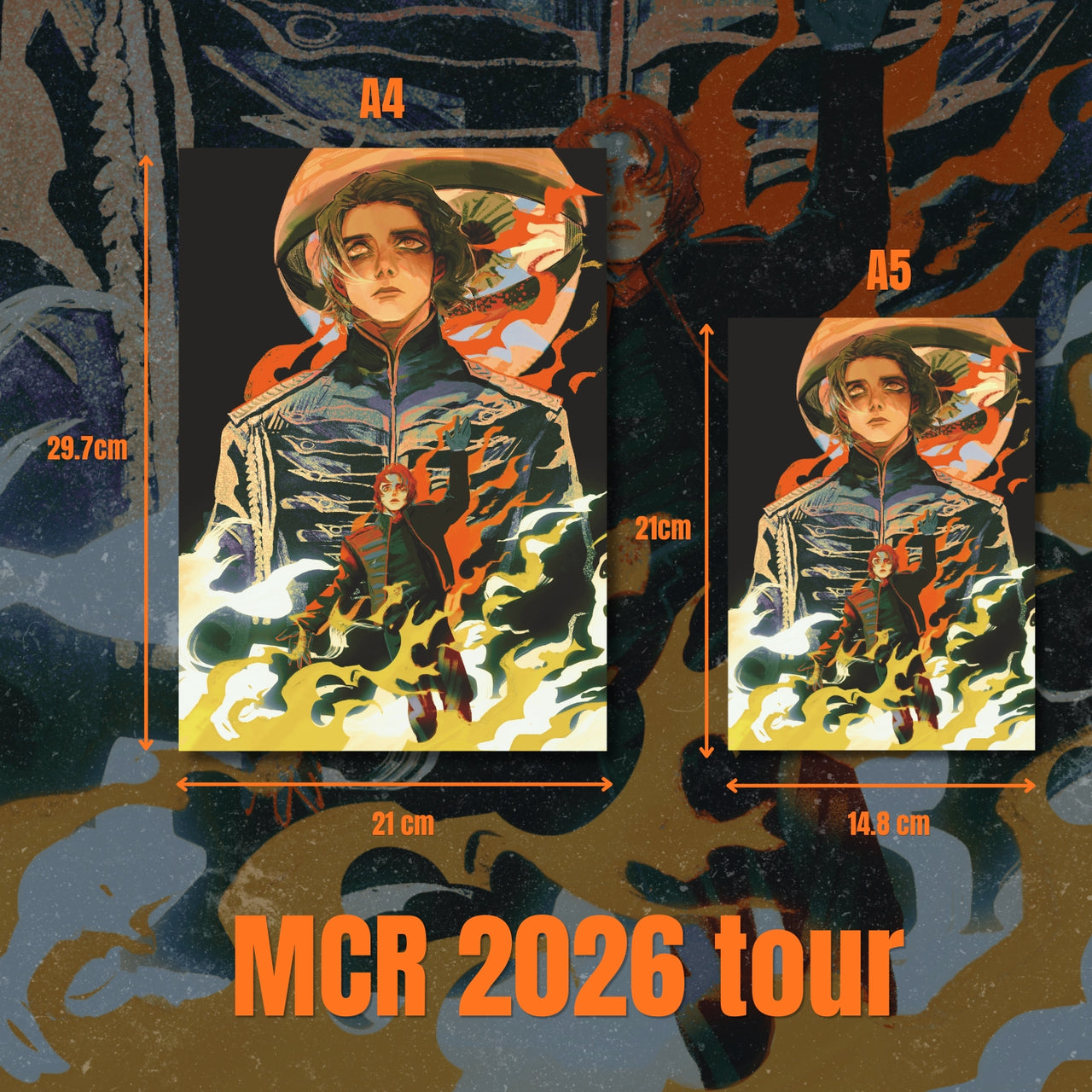 MCR Gerard Way Artprint