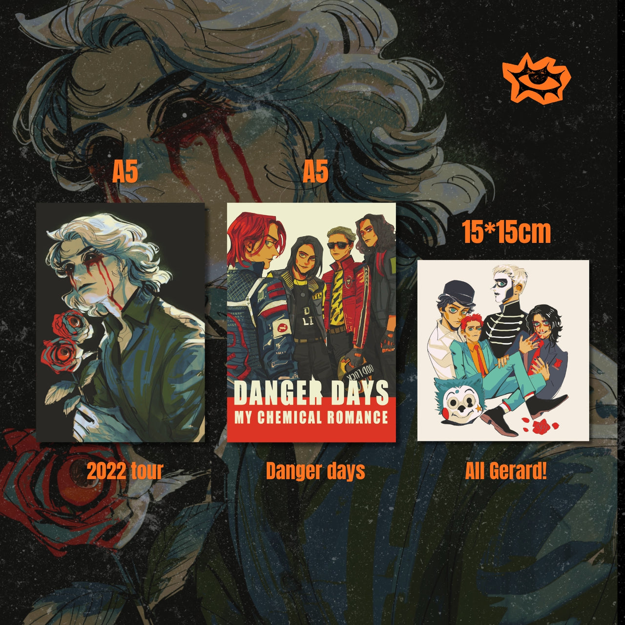 MCR Gerard Way Artprint