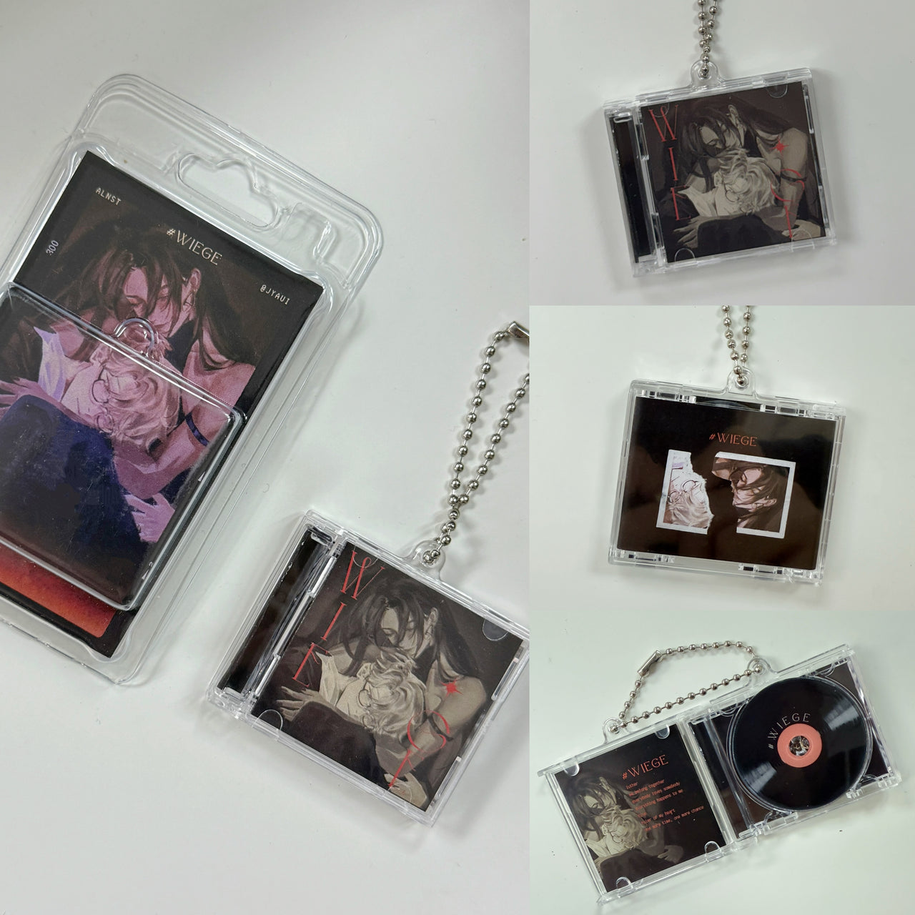 ALNST- Wiege Mini CD Keychain