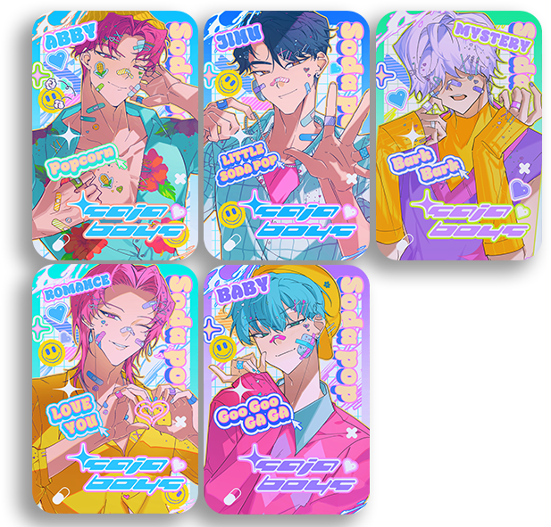 Sajaboys photocard ( with Derpy & Susie photocard )