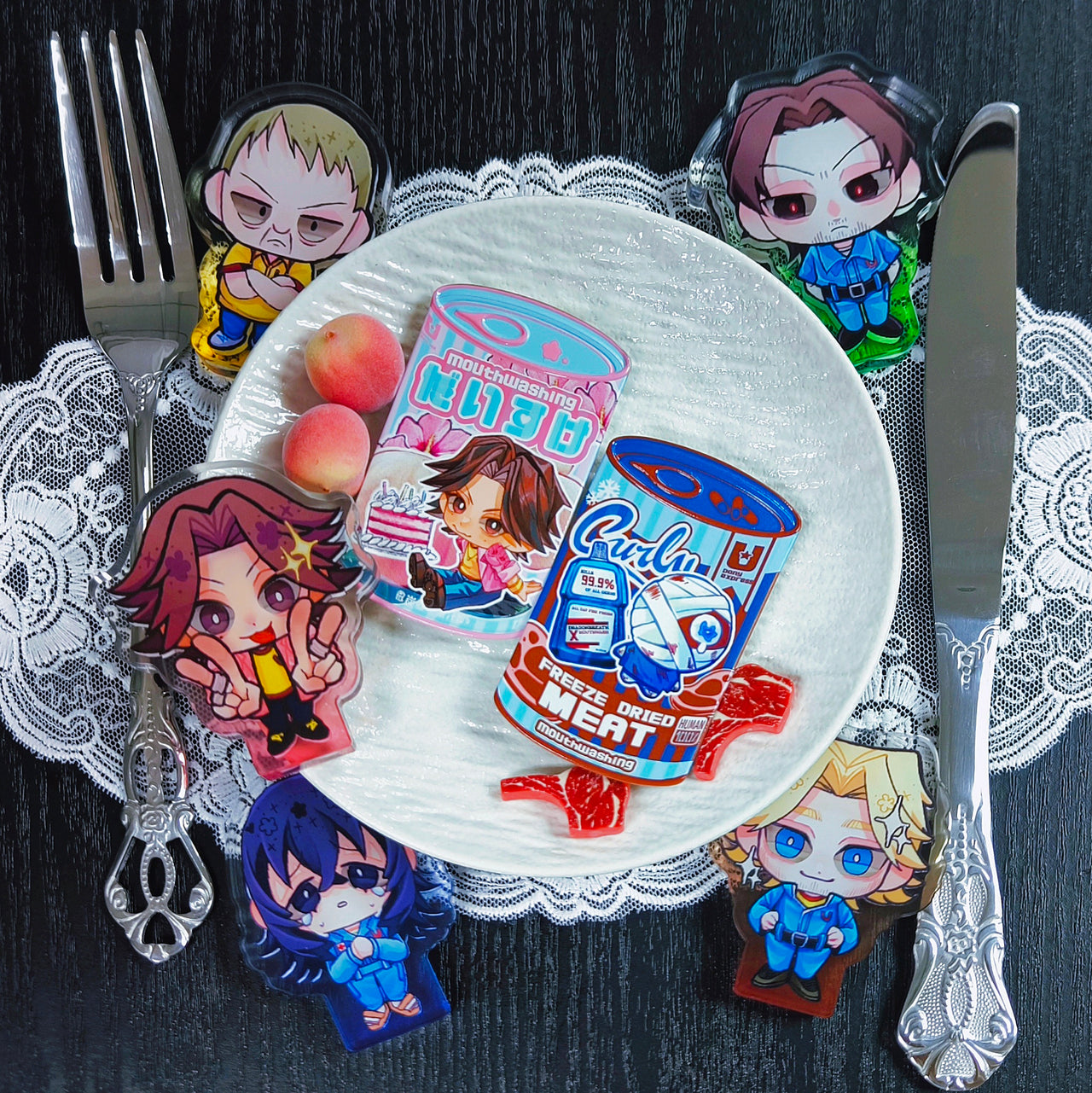 Mouthwashing • Eye Tracking Standee without base