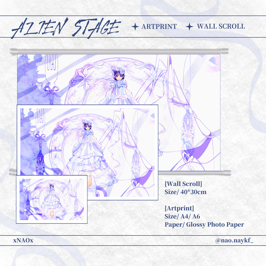 ALNST • Artprint+Wall Scroll