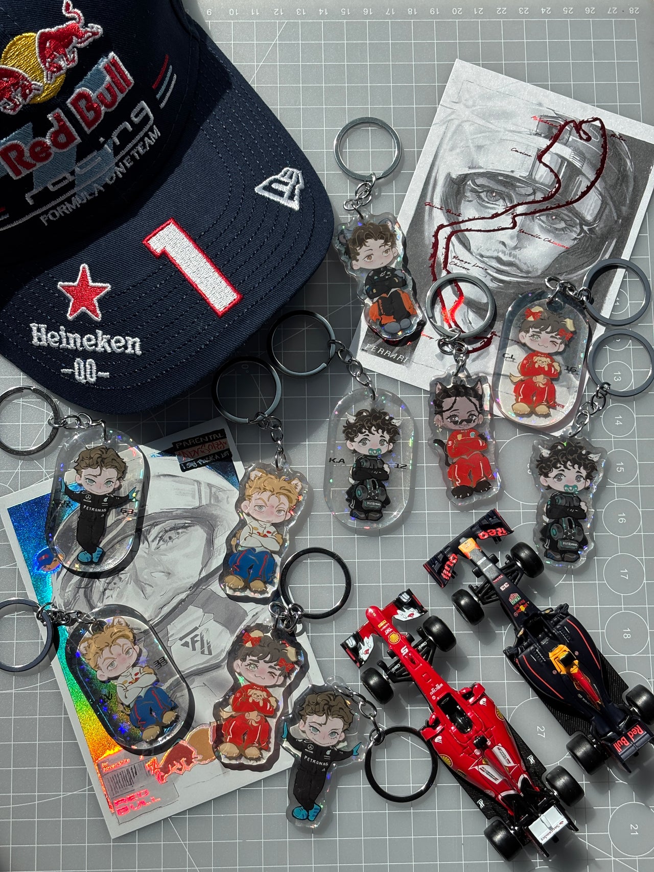 F1 • Acrylic Keychains