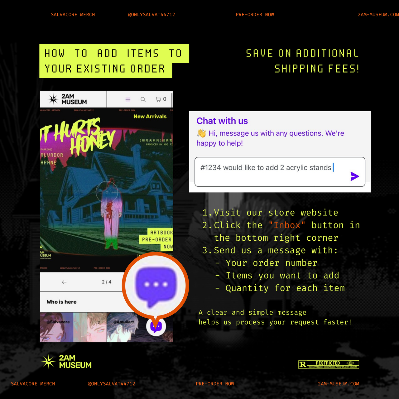 Dead Husband Holographic Postcard Set