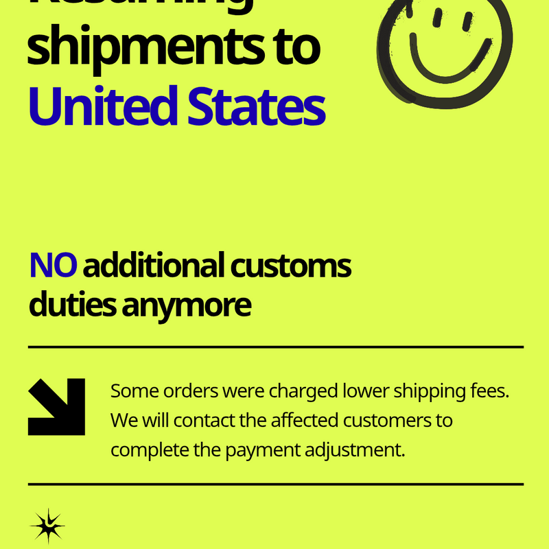 Resuming shipments to United States
