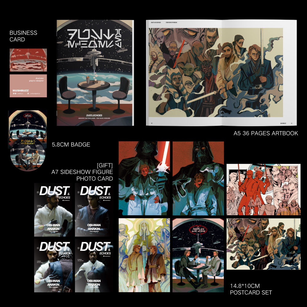 Dust and Echoes – Star Wars Fan Art Artbook by Mushbuzz