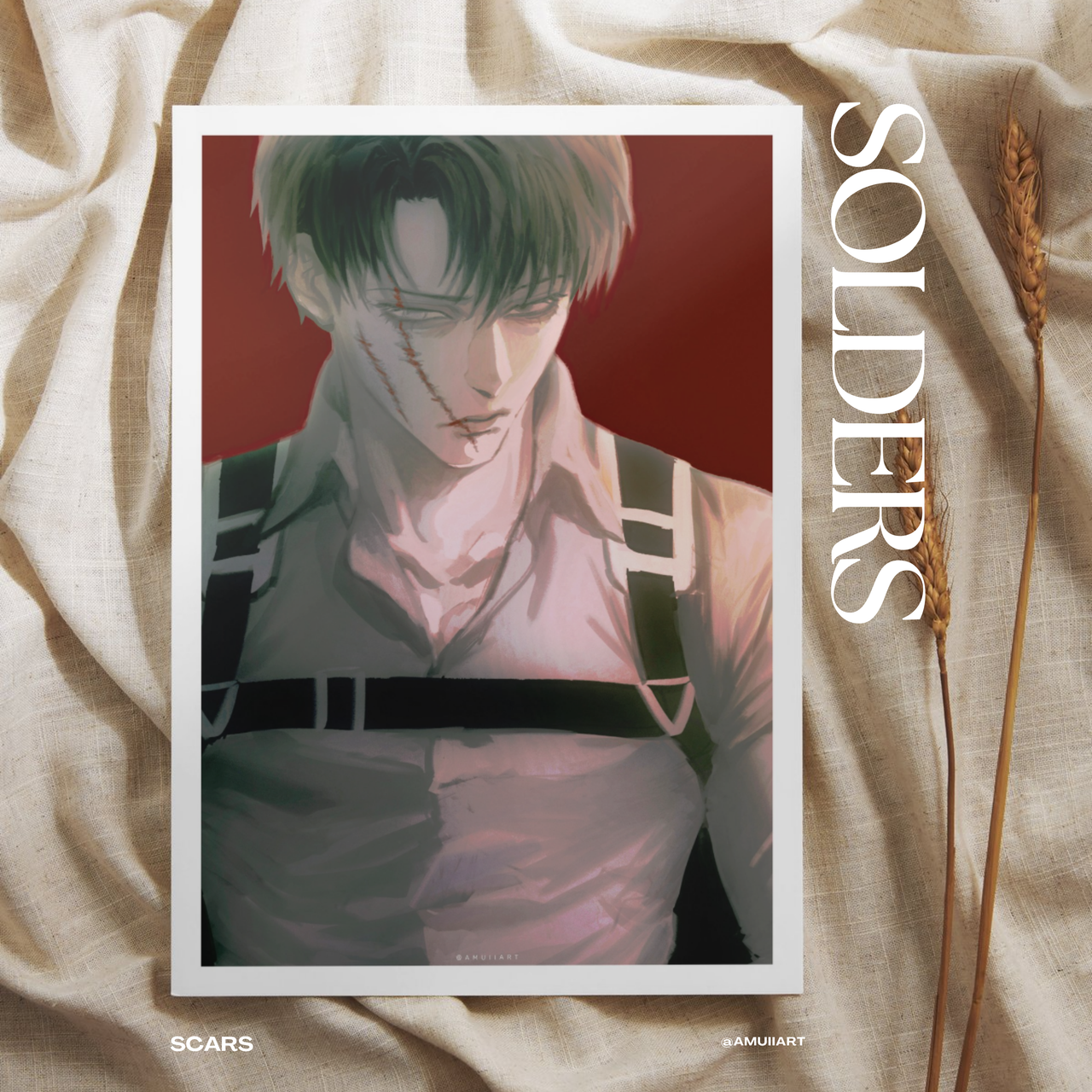 The Akuma Levi / AOT Art print