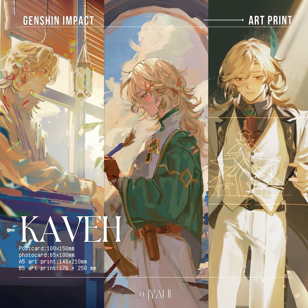 Genshin Impact | Kaveh art prints