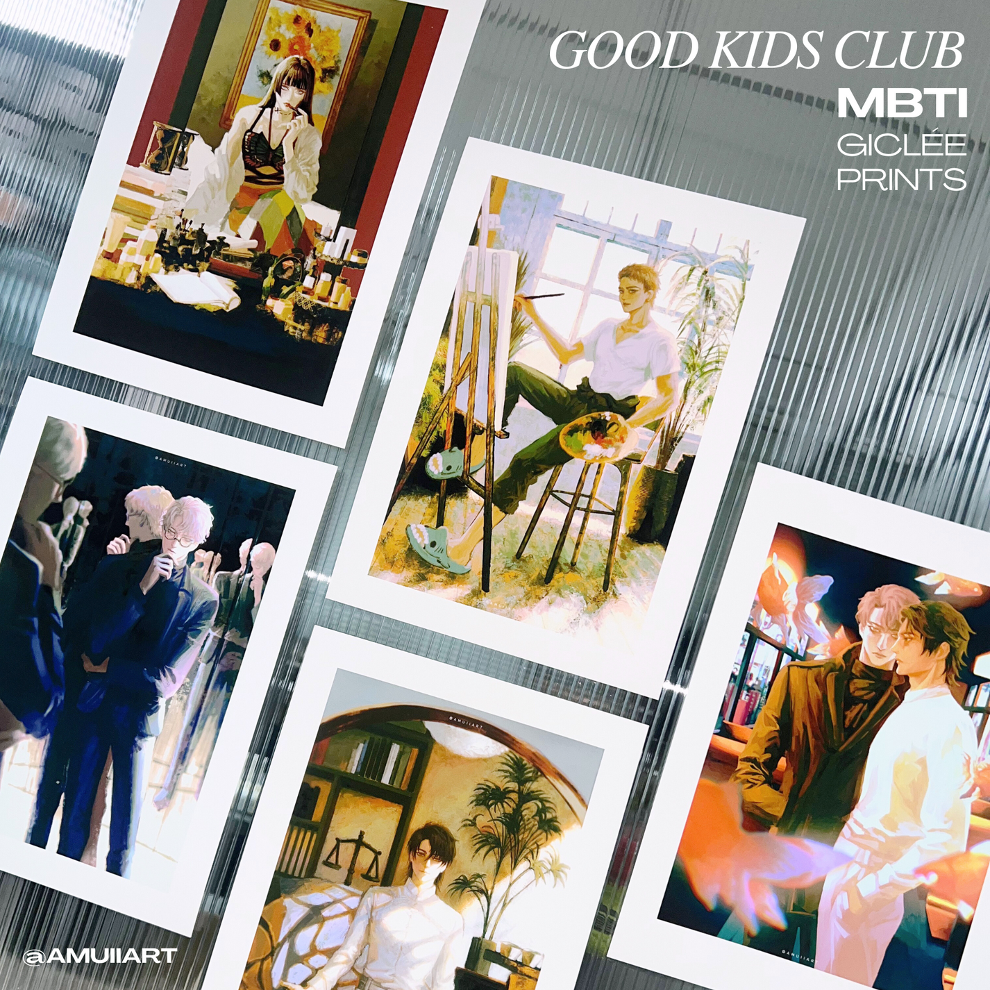 Good Kids Club MBTI Art Prints