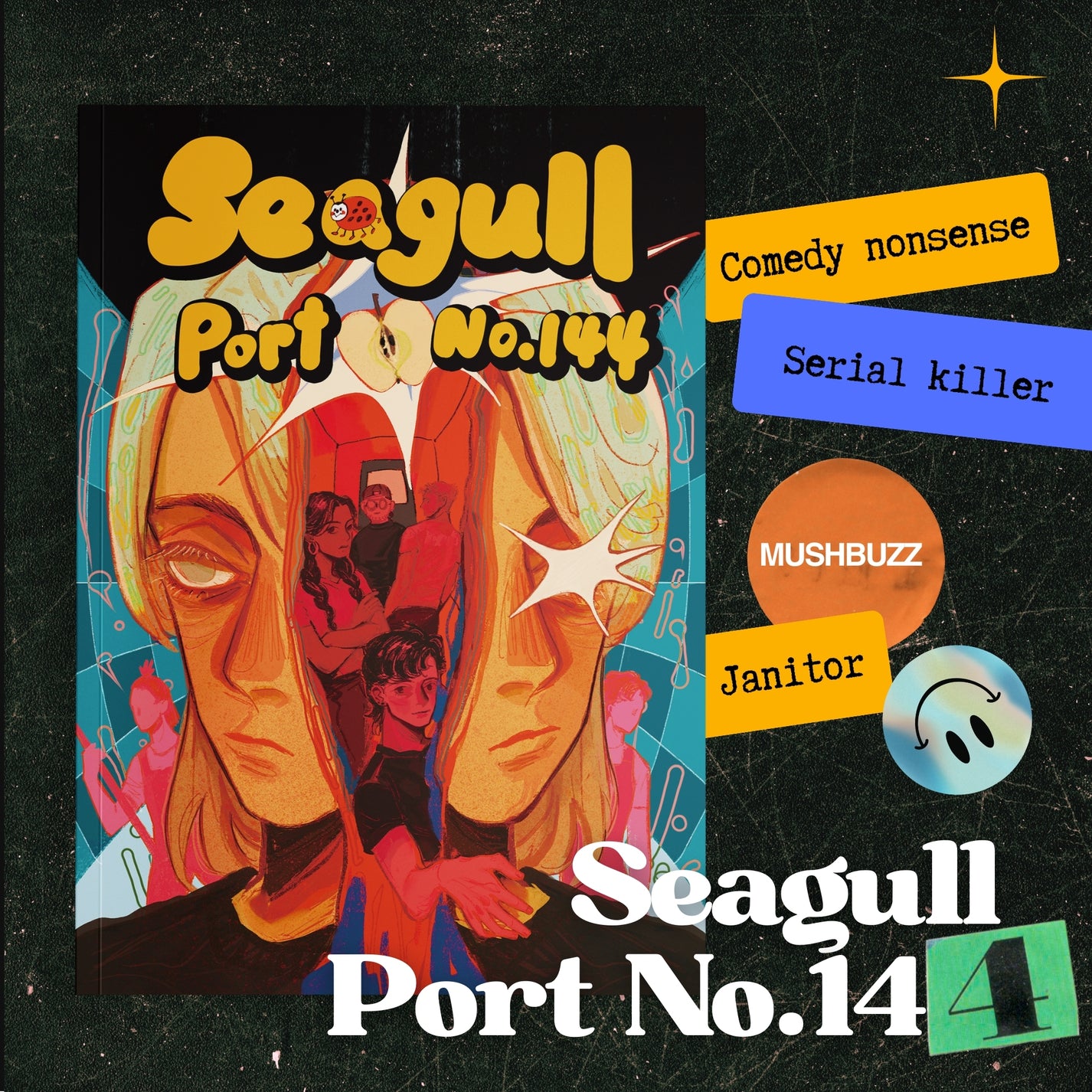 Seagull Port No.144 – Original Comic Book by Mushbuzz