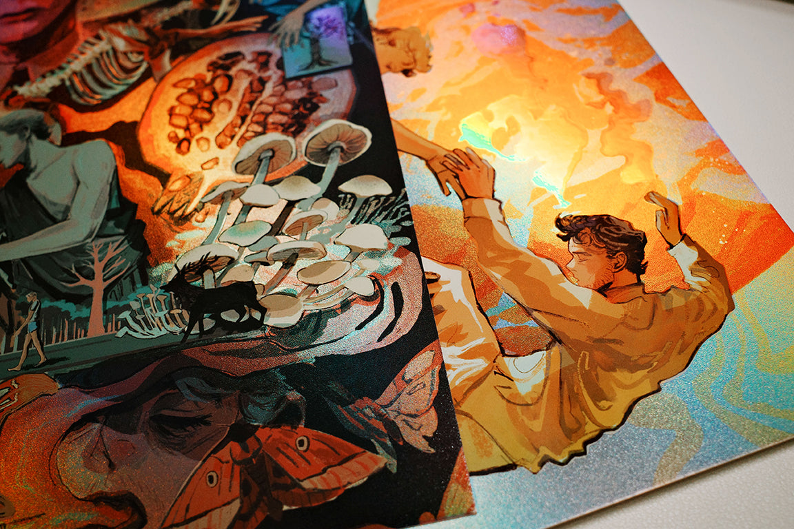 Hannibal Hologram Art Print Set – Hannigram Fan Art (A5) by Mushbuzz