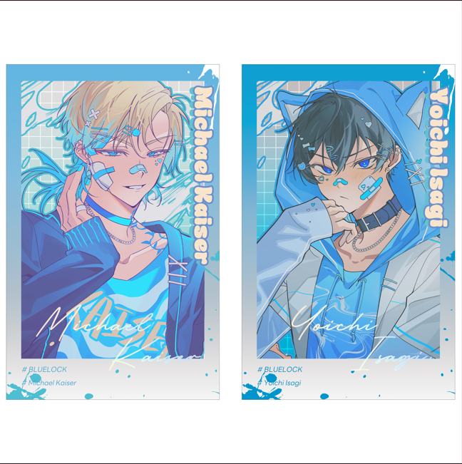 BLUE LOCK KIIS POLAROID SET