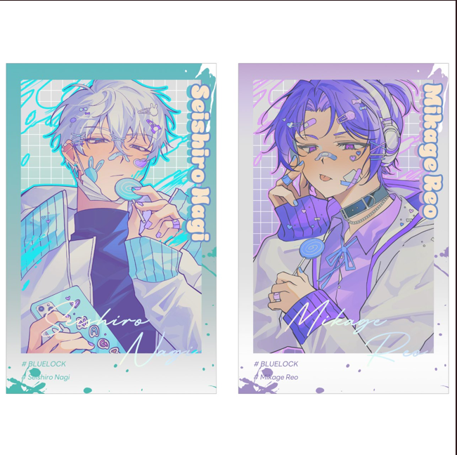 BLUE LOCK NGRO POLAROID SET