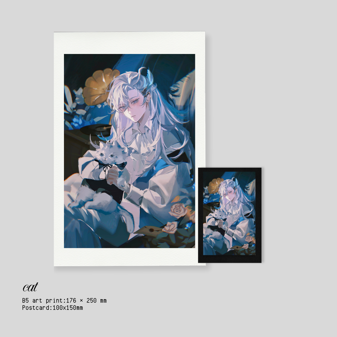 [PRE-ORDER] Genshin impact | Neuvillette Art print