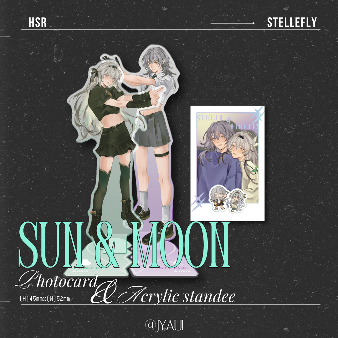 [PRE-ORDER] HSR | STELLEFLY | photocard & acrylic standee