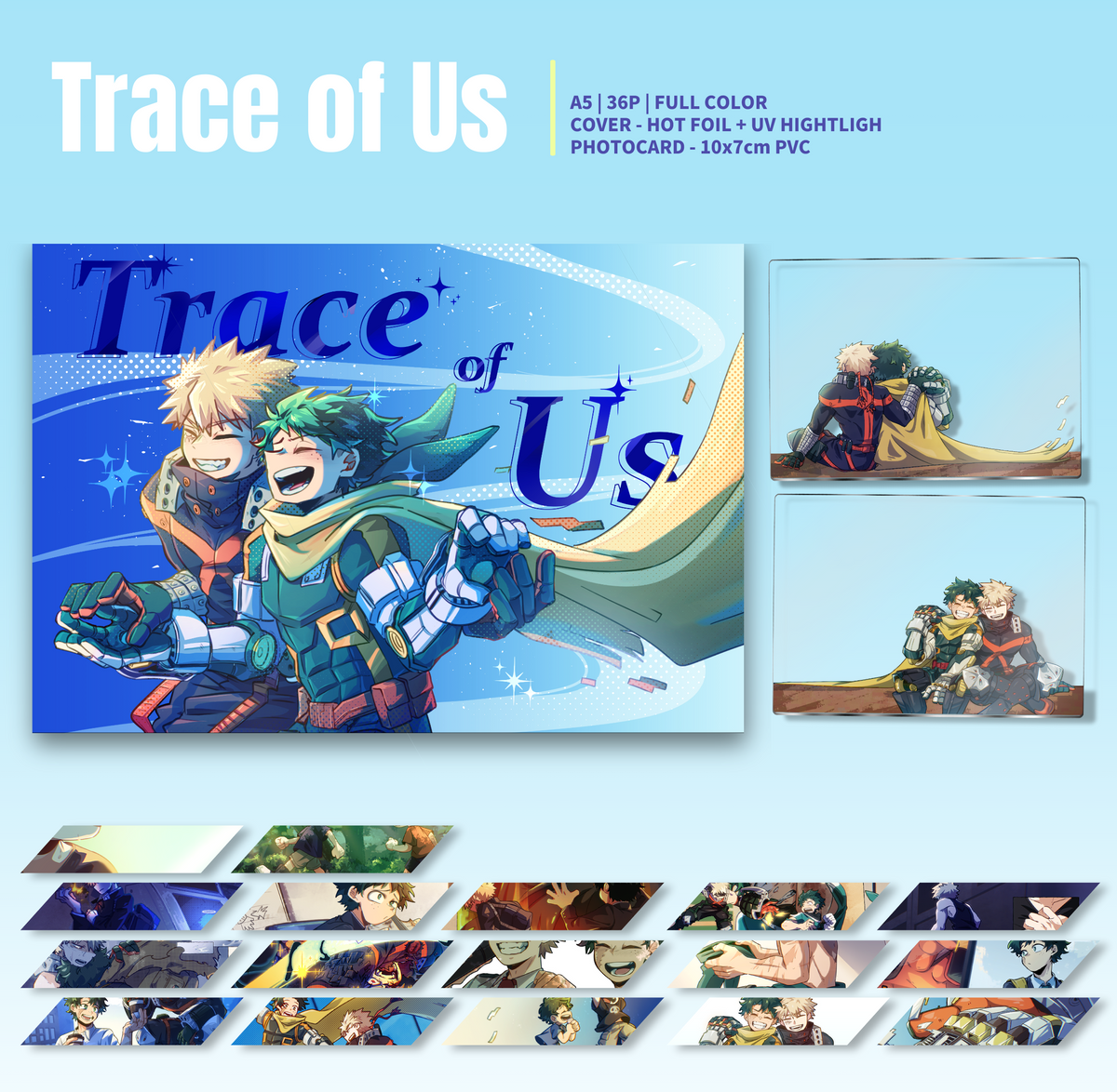 【MHA】Trace of Us - Fanart artbook