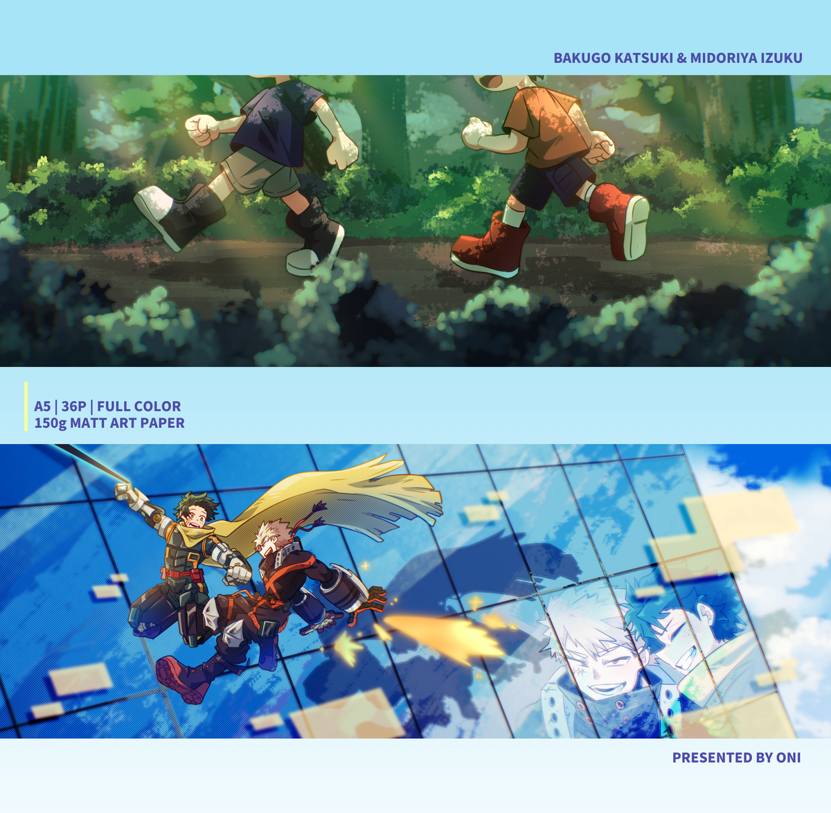 【MHA】Trace of Us - Fanart artbook