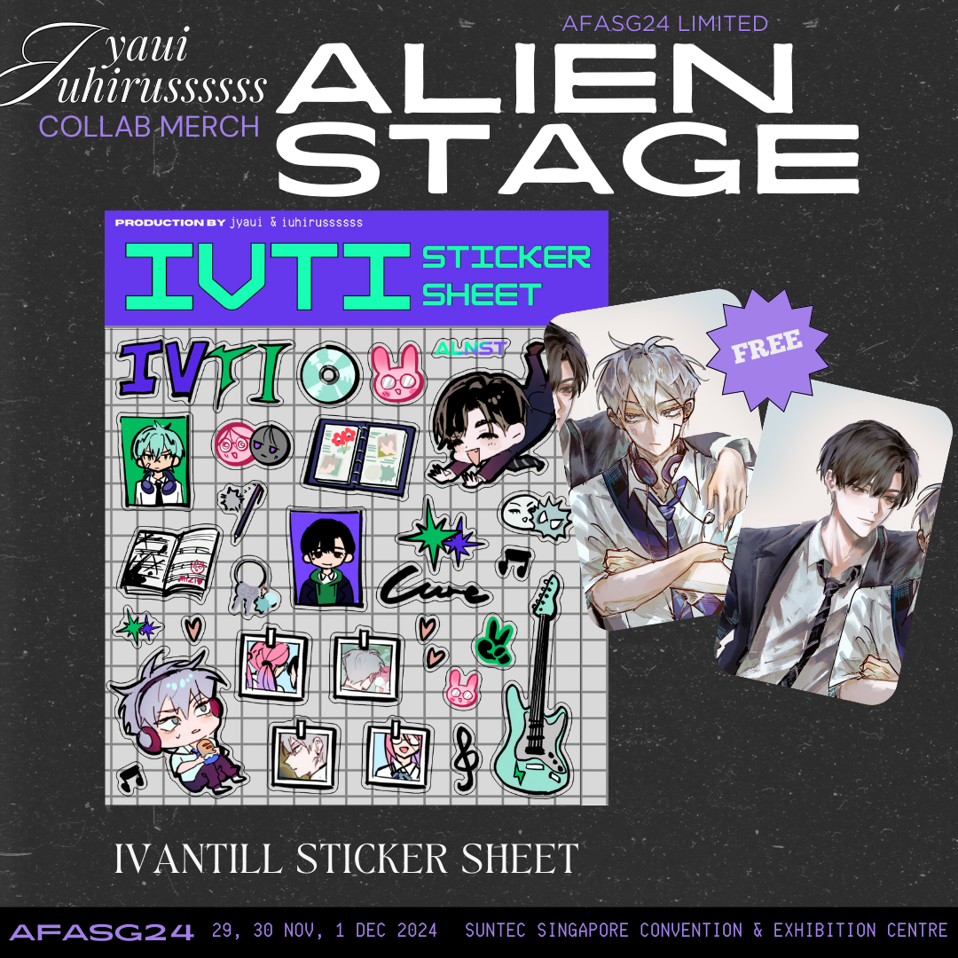 ALNST | Ivantill sticker sheet(AFA only)