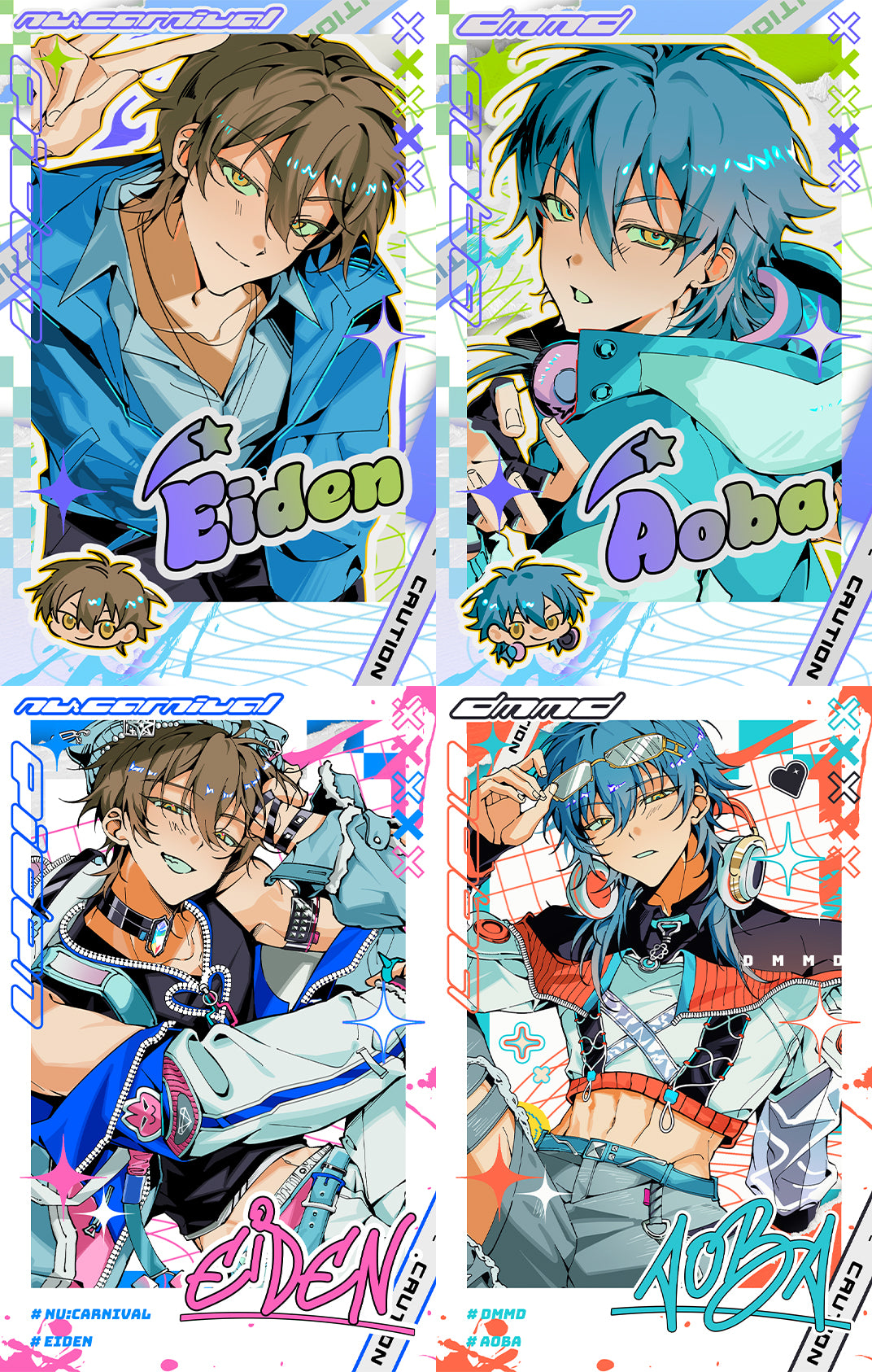 Eiden &amp; Aoba POLAROID SET