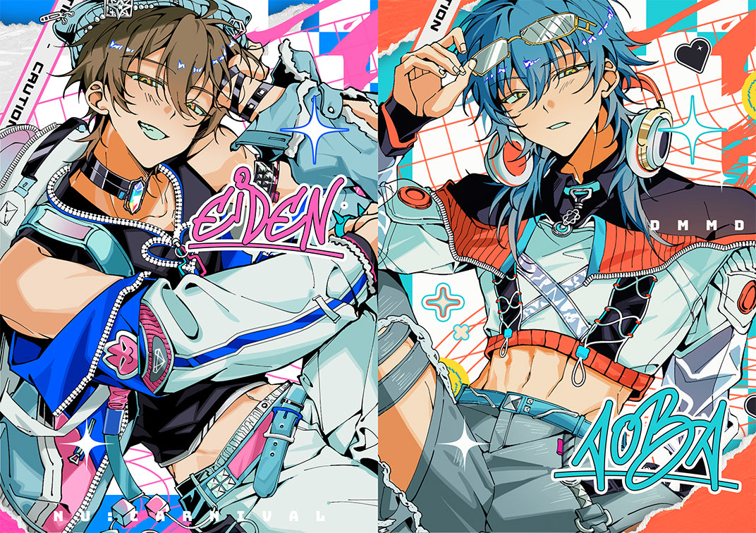 Eiden &amp; Aoba POSTCARD SET