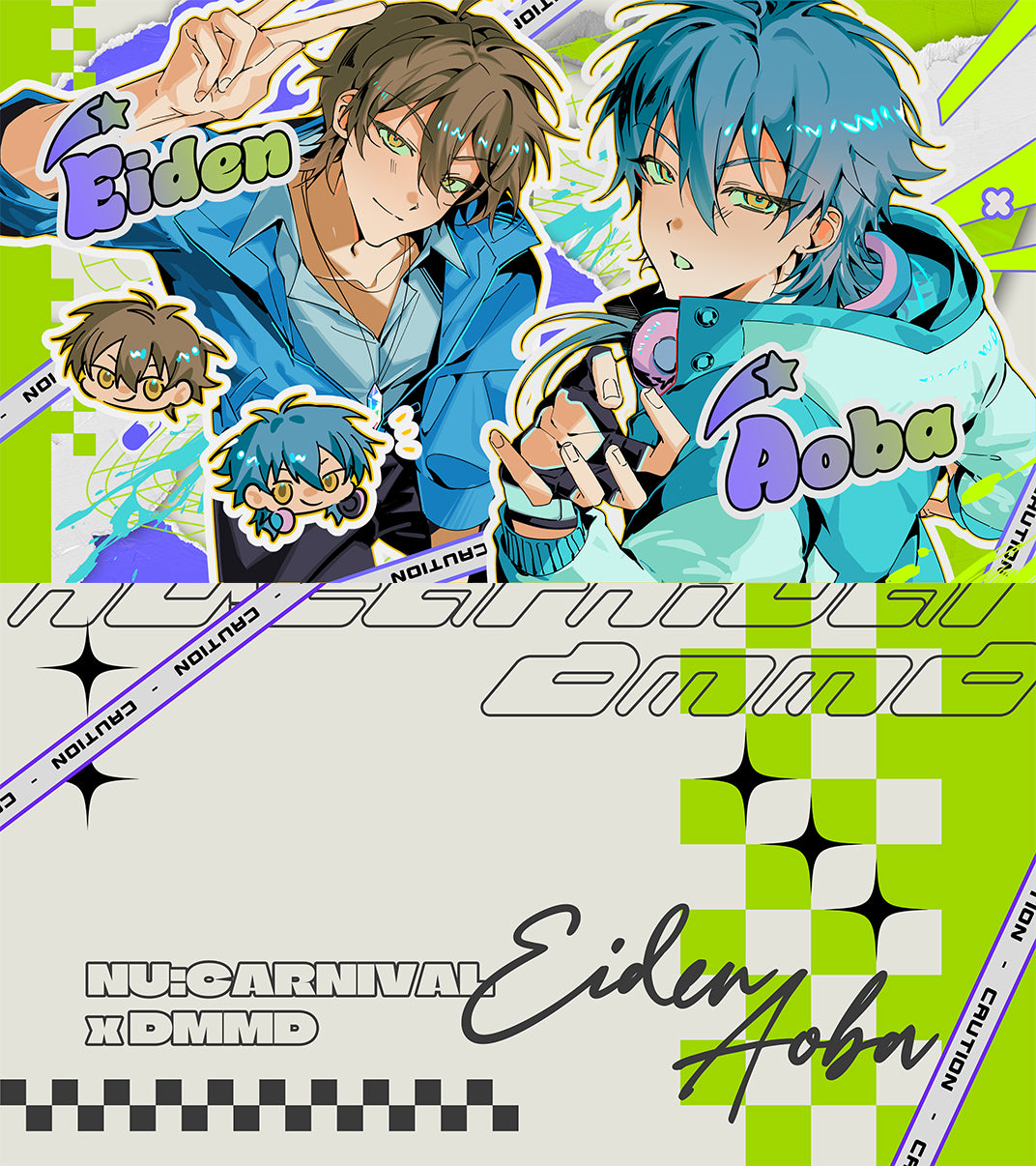 Eiden &amp; Aoba POSTCARD SET