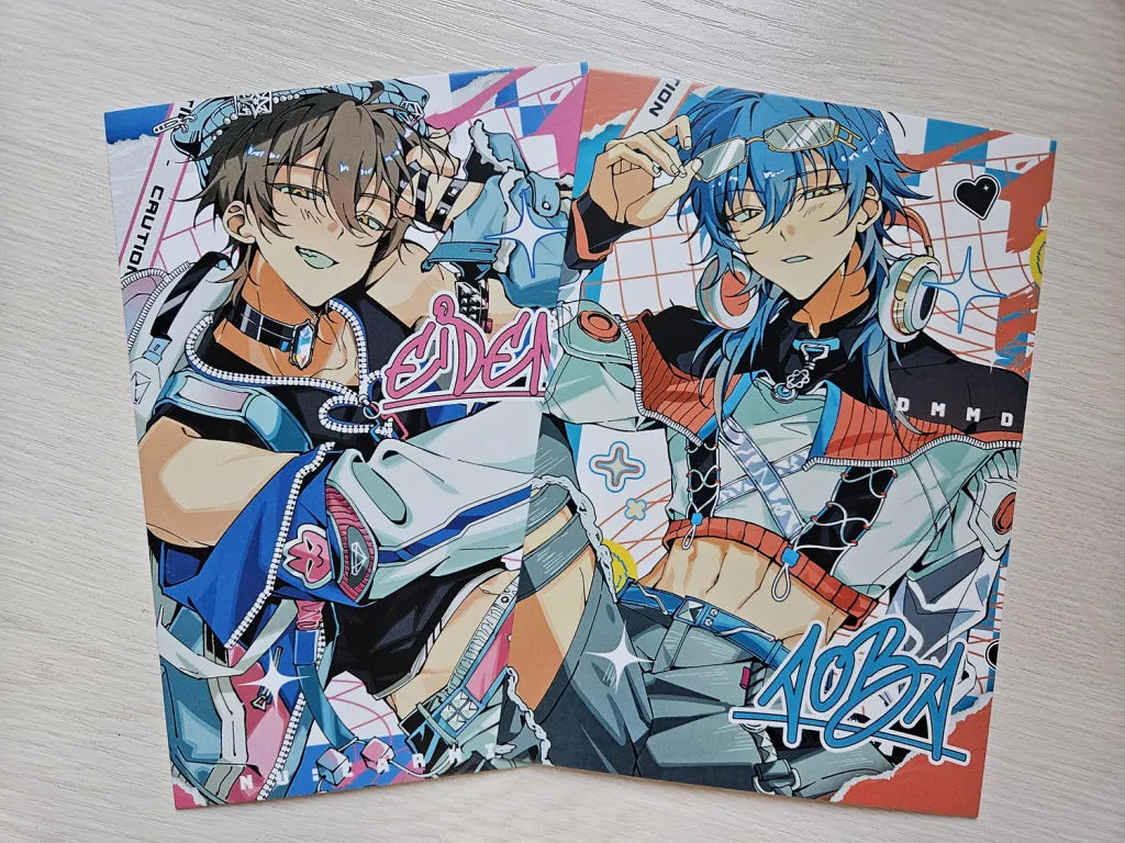 Eiden &amp; Aoba POSTCARD SET