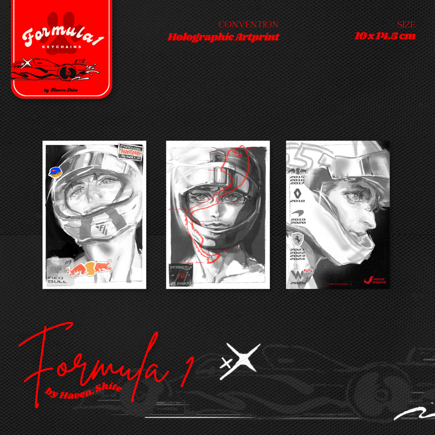 F1 • Holographic Artprint