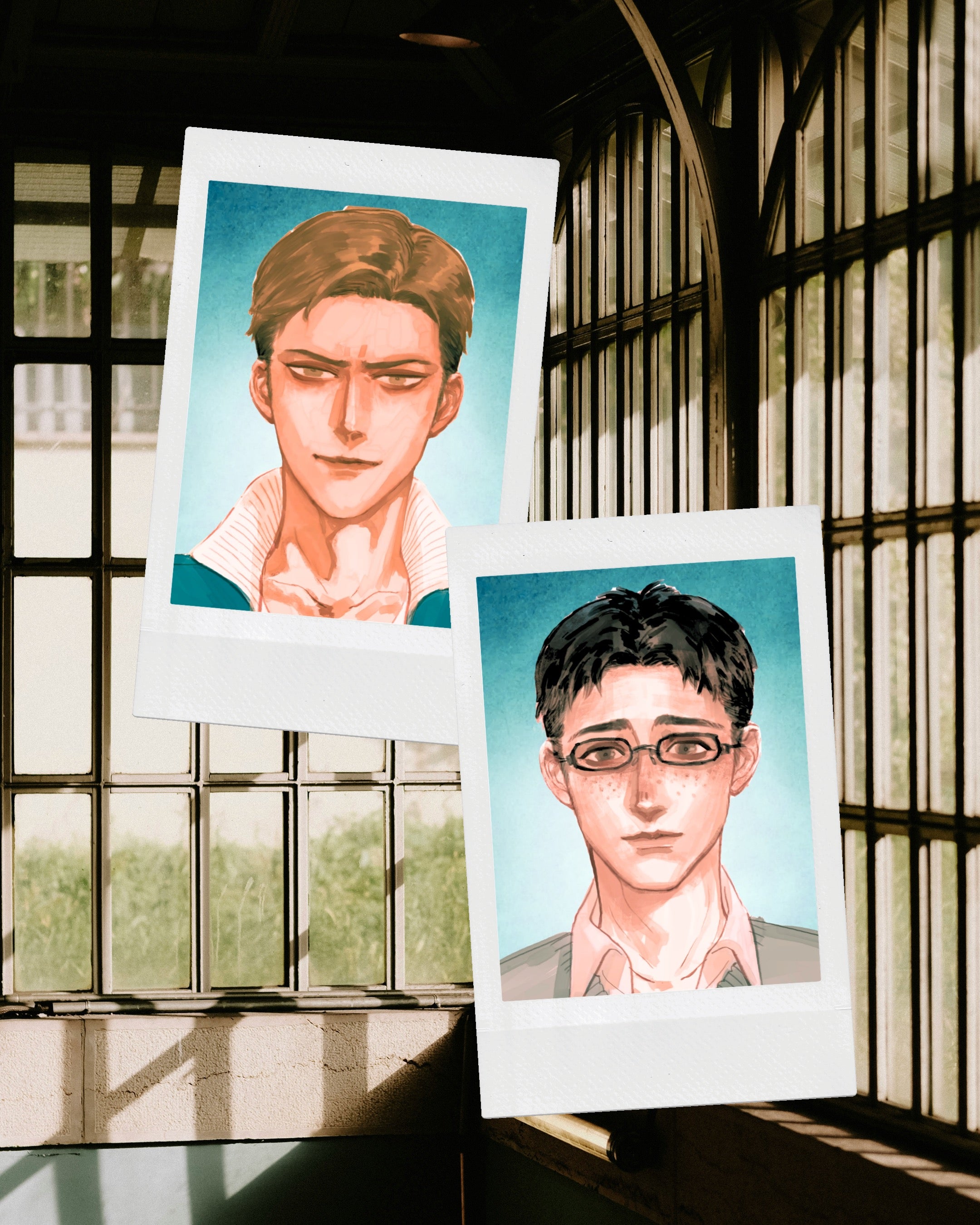 The SNK High School AU ID card | 2AM museum