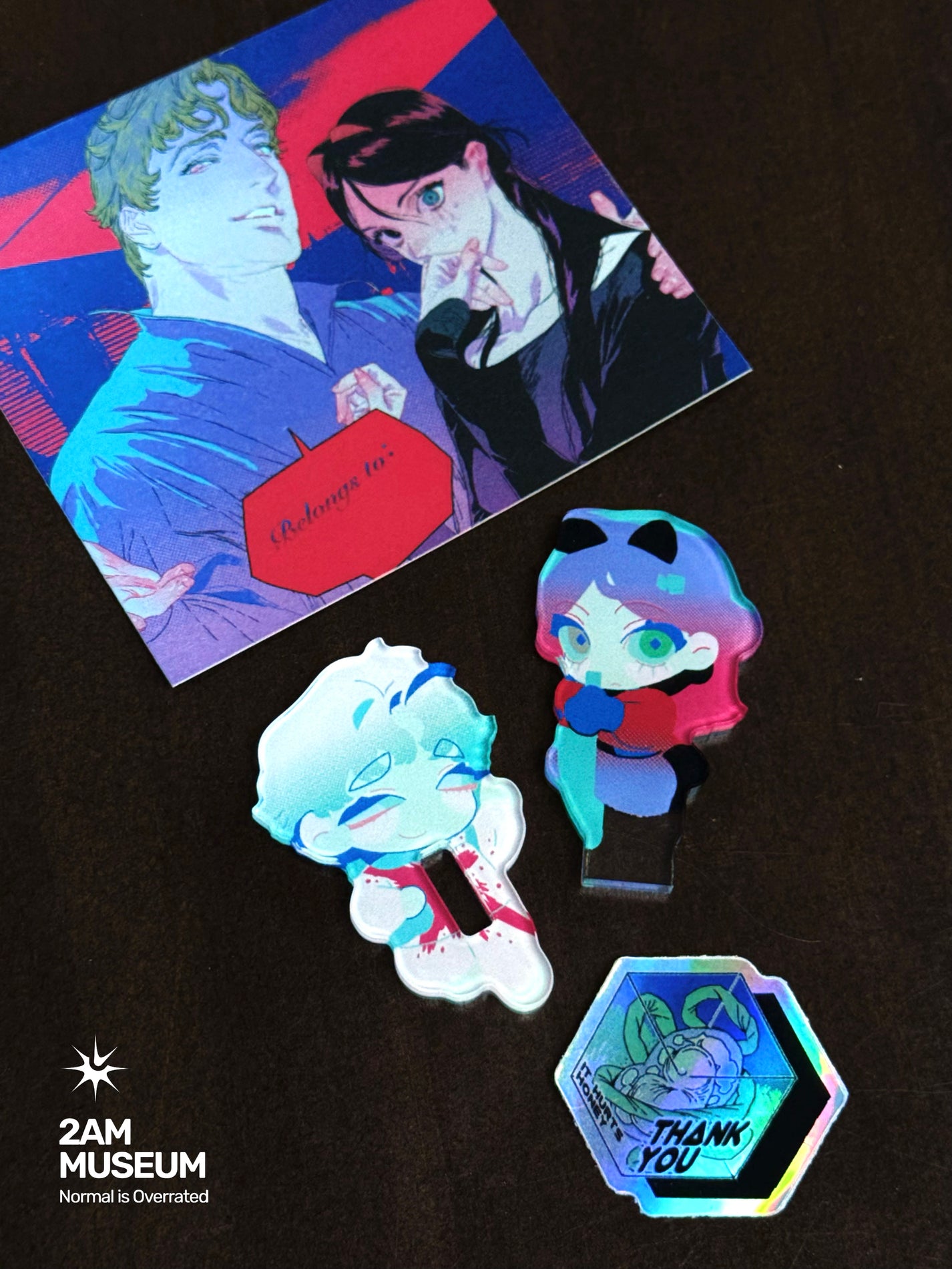 Dead Husband Merch Vol.2 – Original Character Standee &amp; Tote Bag by NDG