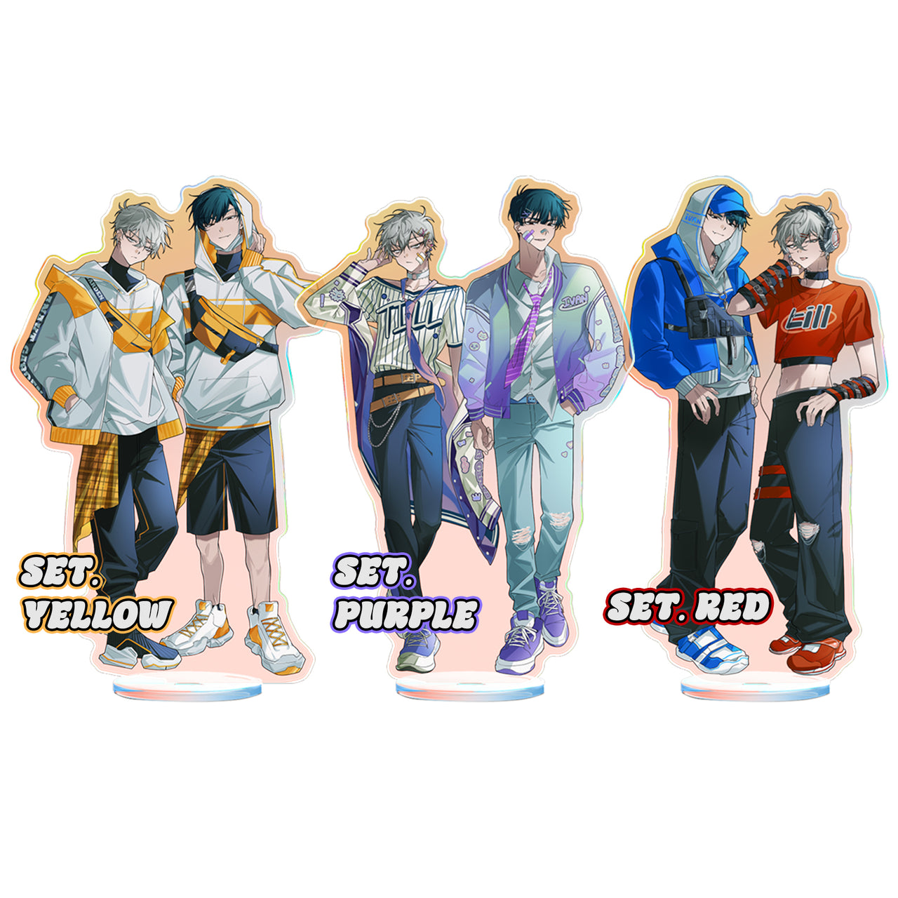 IVANTILL ACRYLIC STAND SET