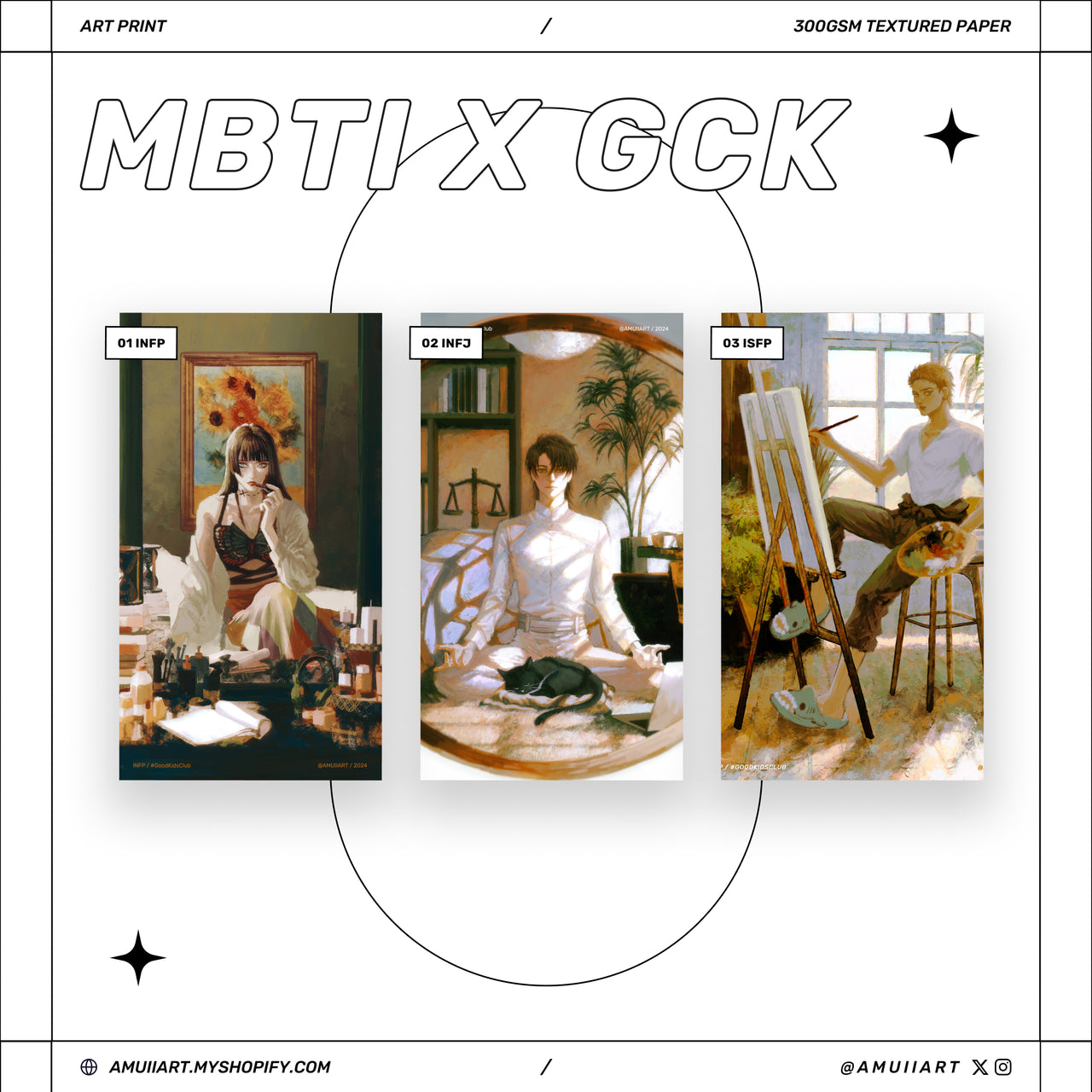 MBTI x GKC Artprint