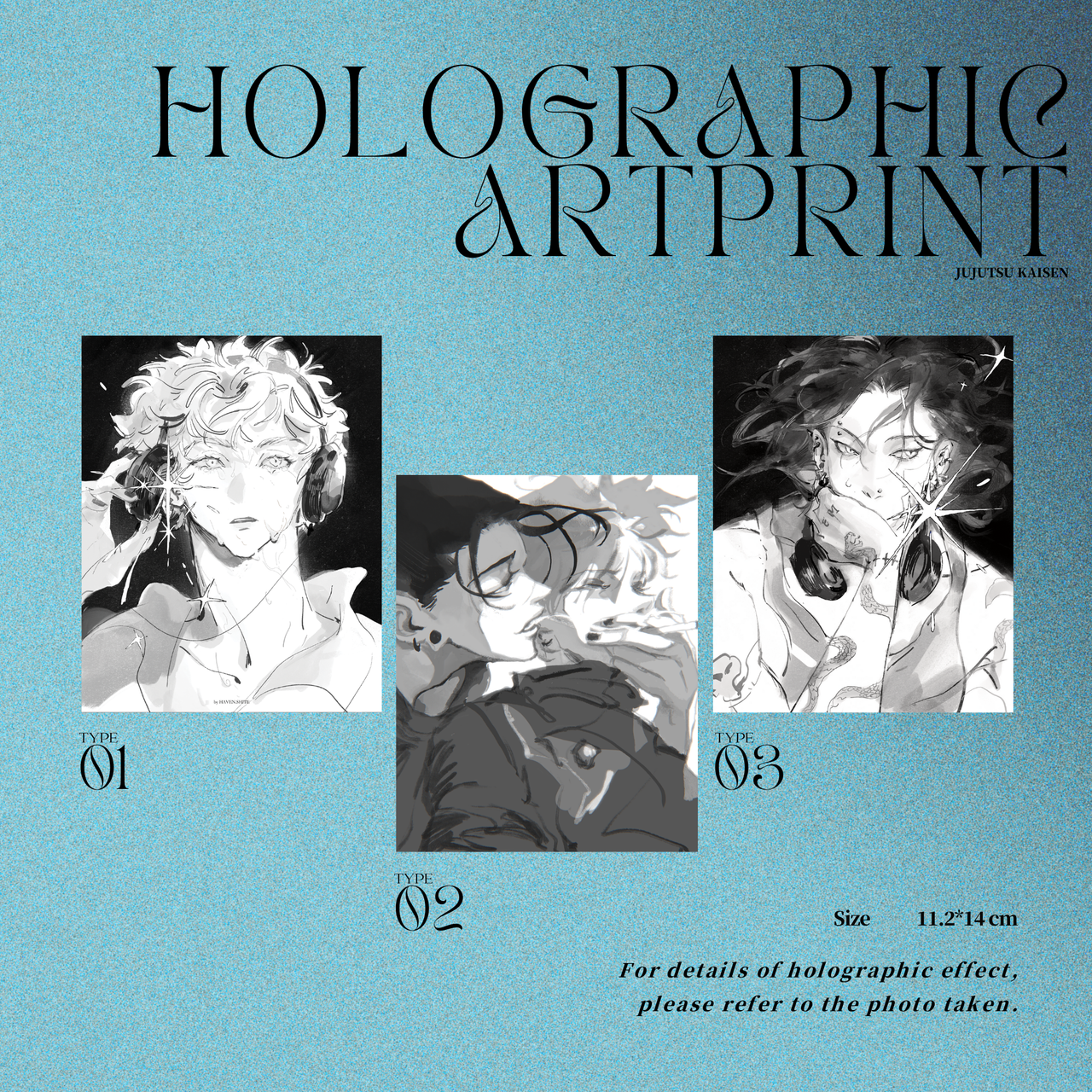 JJK • Holographic Artprint
