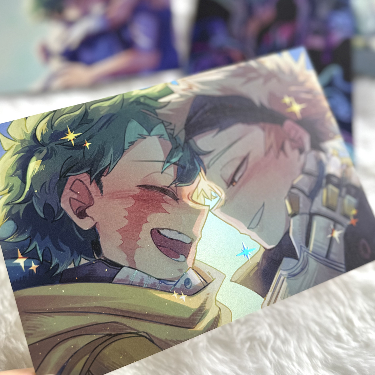 【MHA】UV &amp; Holo postcard set