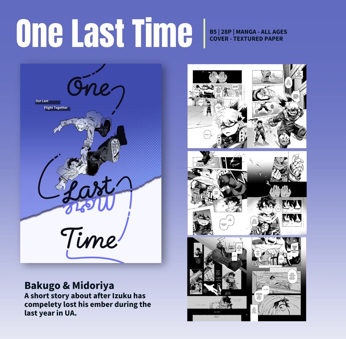 【MHA】One Last Time - Manga Fanbook