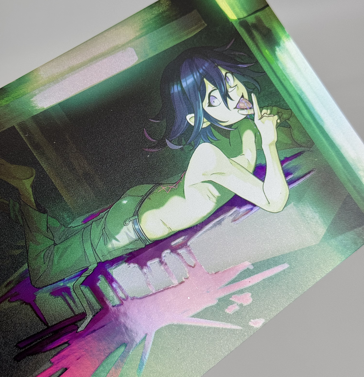 【V3】UV &amp; Holo postcard