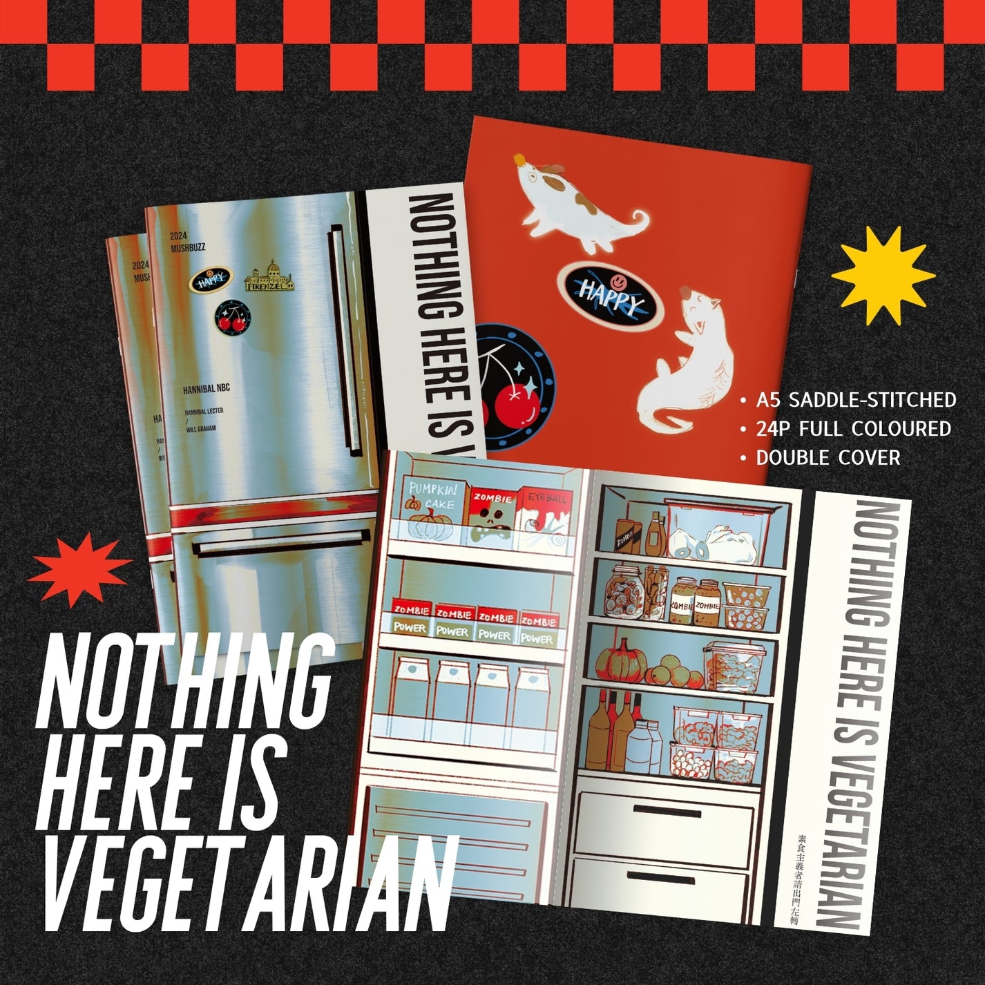 Nothing Here Is Vegetarian – Hannibal Fan Artbook by Mushbuzz
