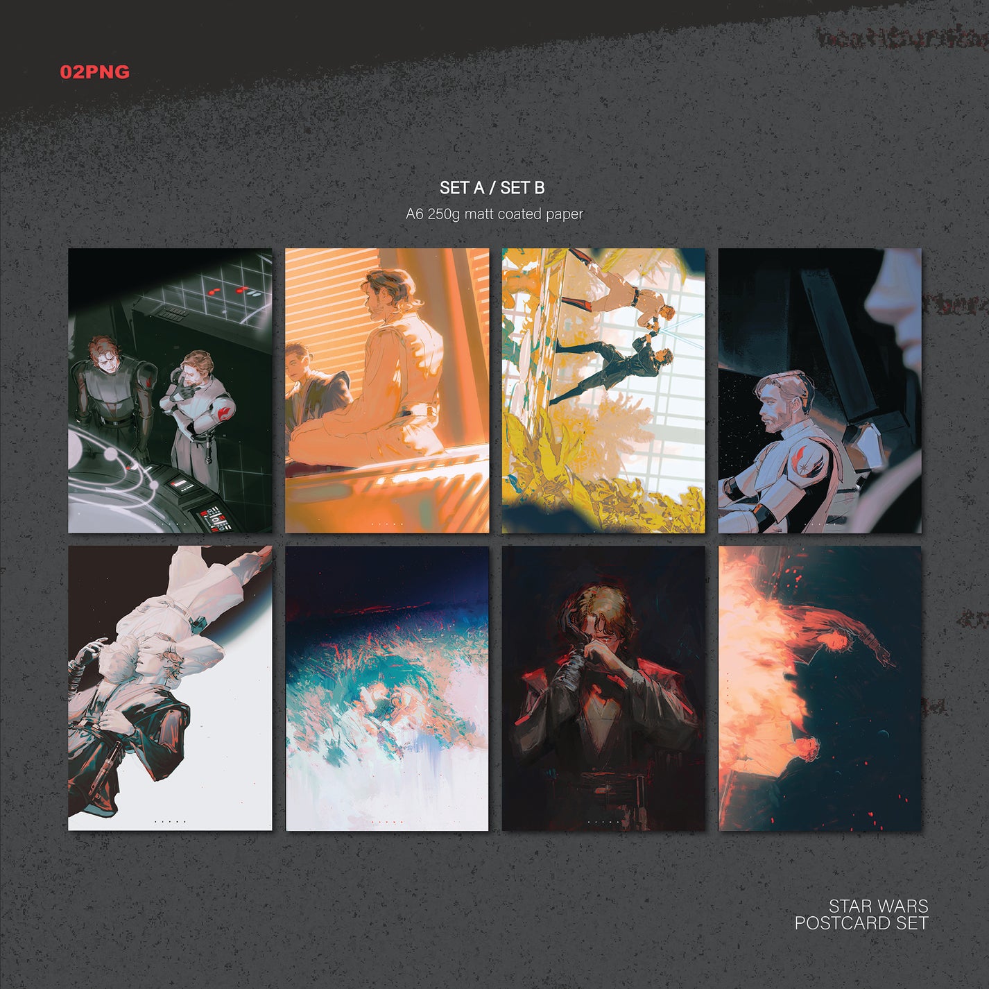 [pre-order] SW A6 Postcard Set