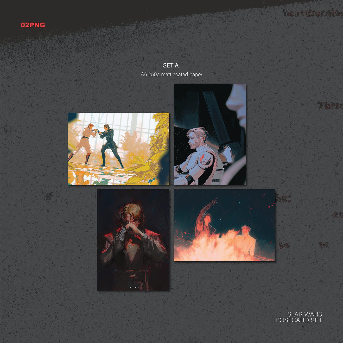 [pre-order] SW A6 Postcard Set