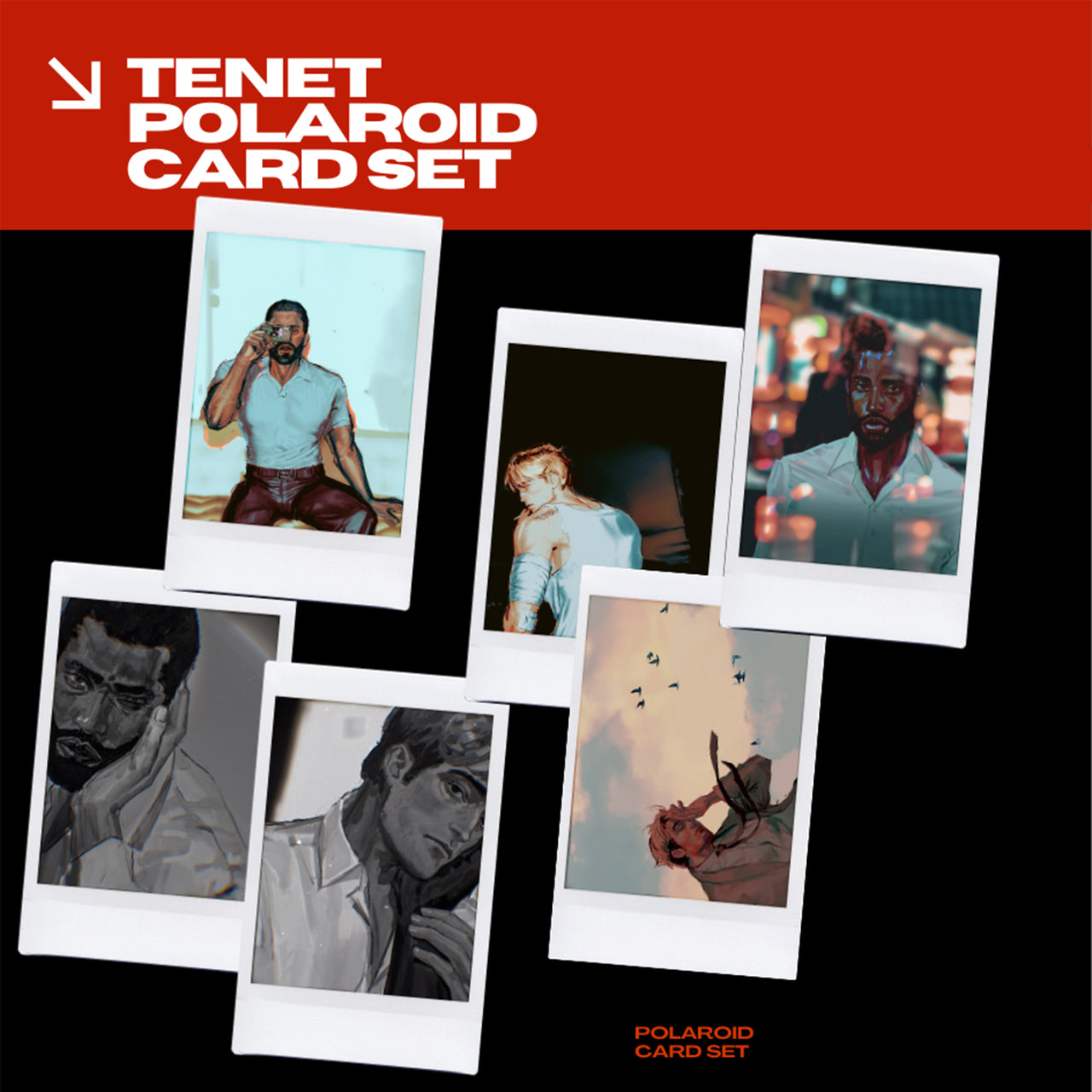 Tenet Polaroid card set