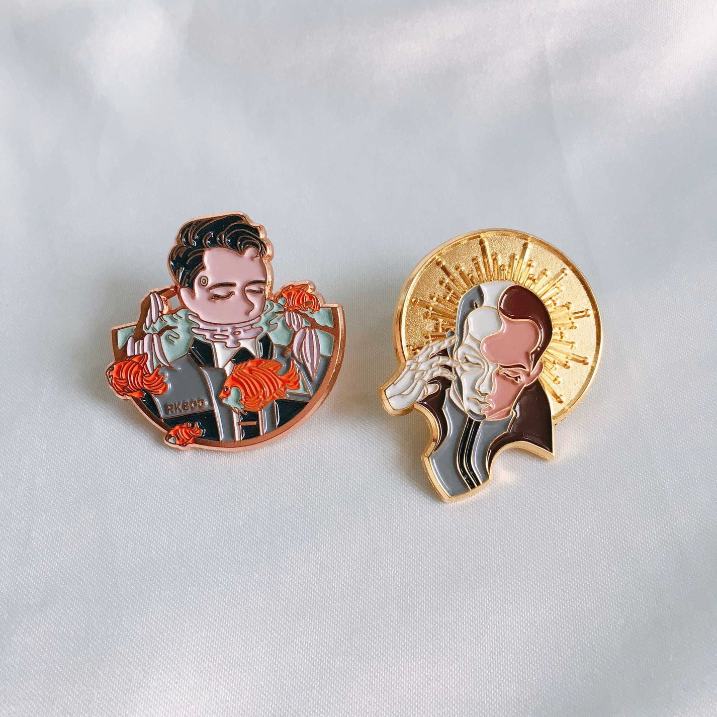 Detroit: Become Human Markus Enamel Pin – "We Are Free" Fan Art