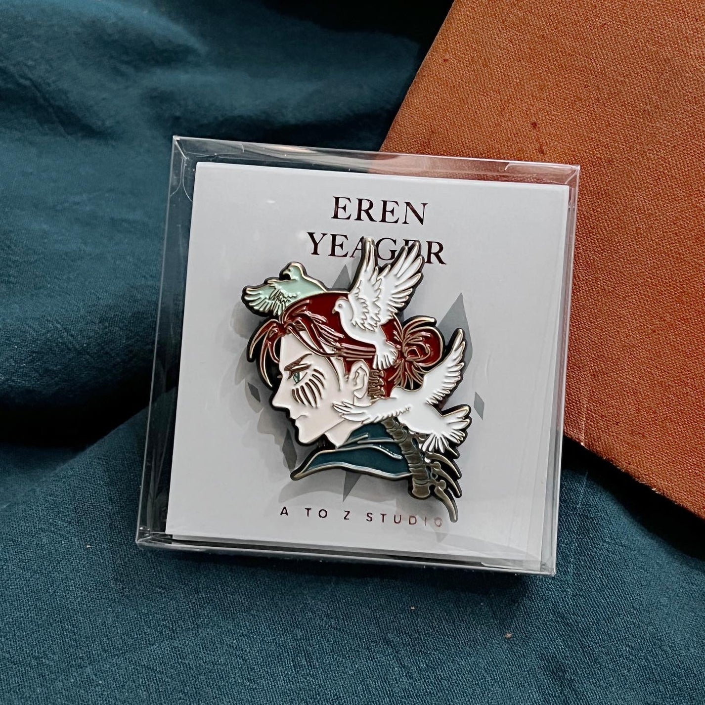 【Single】Attack on Titan Enamel Pins – Survey Corps &amp; Warriors Fan Art